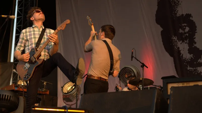 Franz Ferdinand se na Rock for People dobře bavili