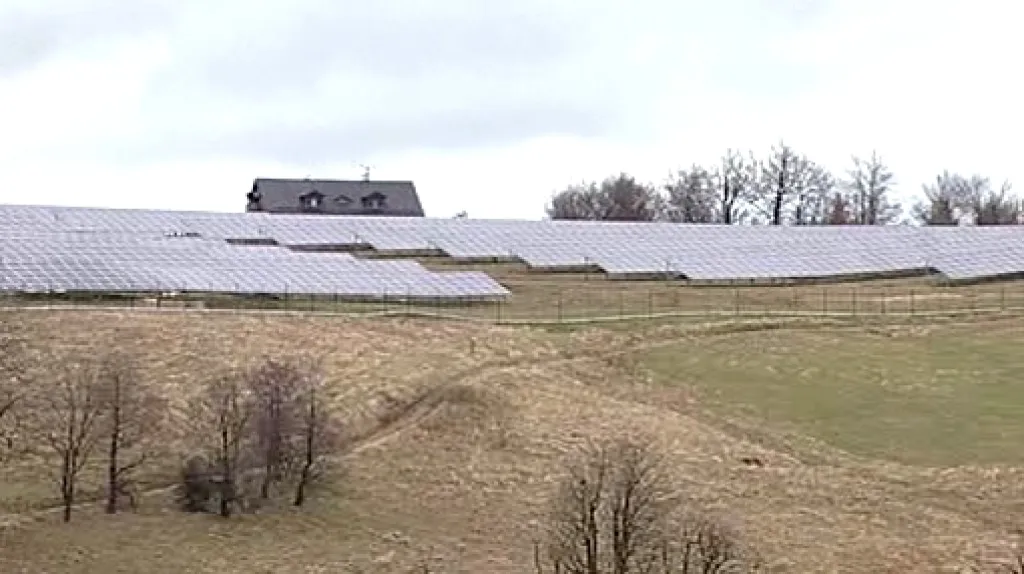 Solární elektrárna v Moldavě