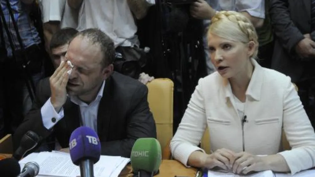 Julija Tymošenková před soudem