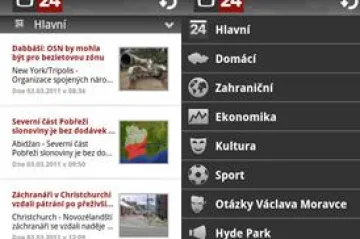 ČT24 je po iPhonech dostupná i na platformě Android