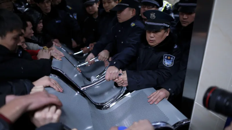 Tlačenice v Šanghaji