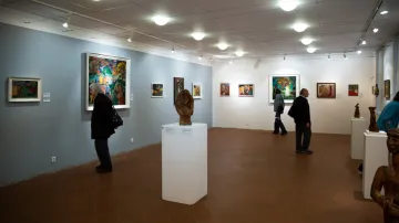 Výstava Rudolfa Dzurka v Muzeu romské kultury