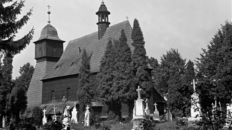 Kostel svaté Kateřiny Alexandrijské (původní podoba stavby z 16. století)