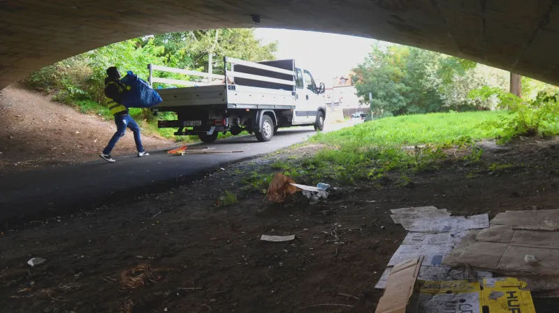 Likvidace příbytku v plzeňské ulici Na Roudné