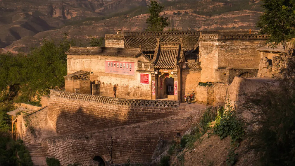 Jeskynní obydlí v Číně
