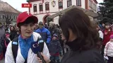 Martinu Sáblíkovou přivítaly ve Žďáře davy fanoušků