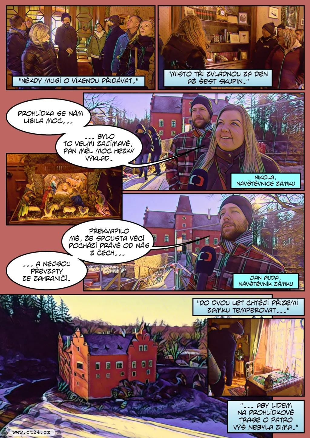 Zámek Červená Lhota nabízí mimořádné prohlídky