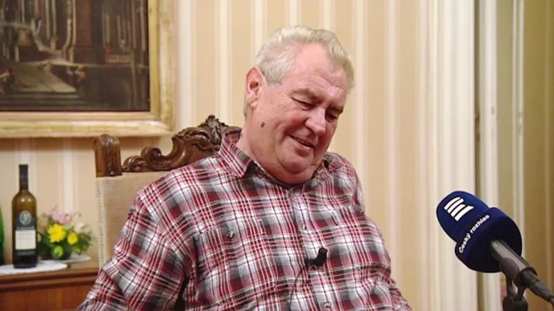 Miloš Zeman v Lánech