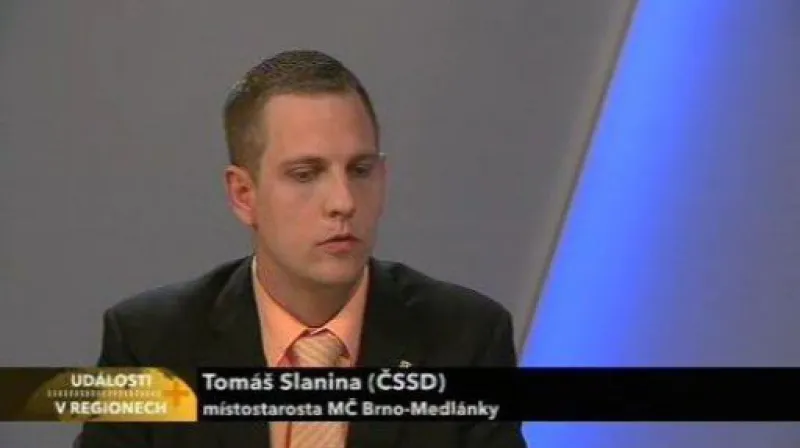 Tomáš Slanina v pořadu UVR plus