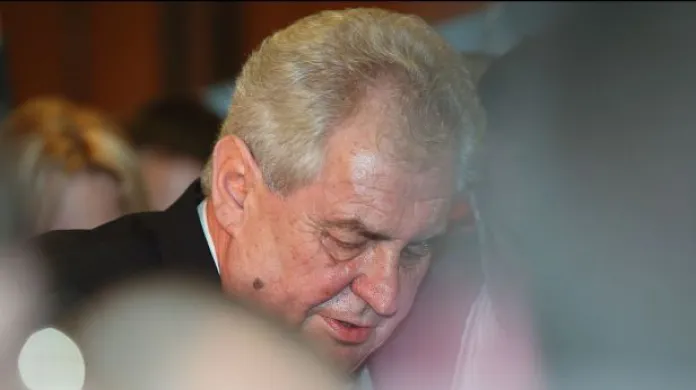 Miloš Zeman vytyčil některé momenty svého mandátu