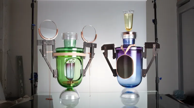 Z tvorby studentů UMPRUM na London Design Festival