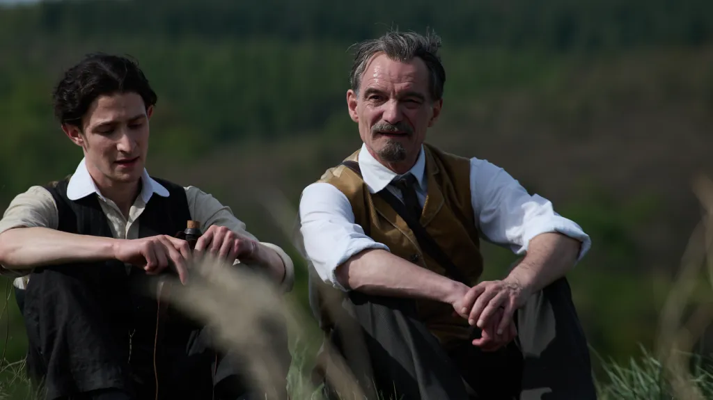 Idan Weiss, který hrál Kafku, a Ivan Trojan ve filmu Franz, nominace na Českého lva mají oba