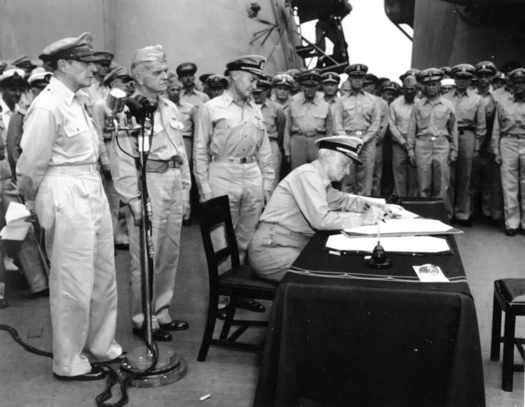 Podpisem kapitulace Japonska došlo k ukončení druhé světové války