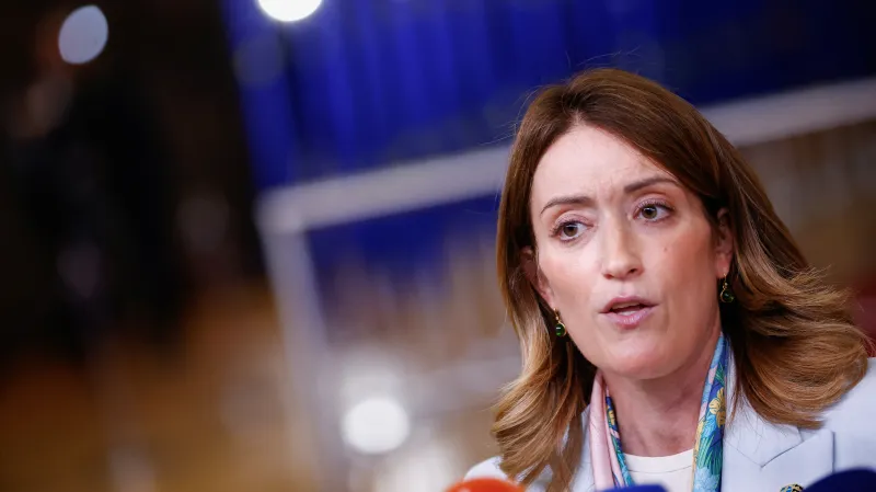 Předsedkyně Evropského parlamentu Roberta Metsolová