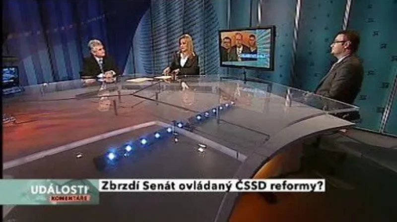 Události, komentáře s Pavlem Drobilem a Milanem Štěchem