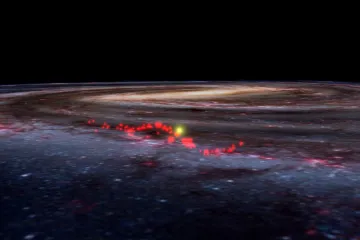 Astronomové objevili gigantickou vlnu prachu a plynu. V této porodnici hvězd možná vzniklo i Slunce