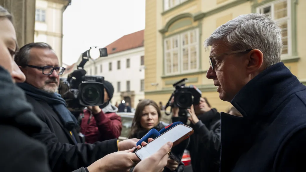 Karel Havlíček (ANO) před jednáním koaliční rady