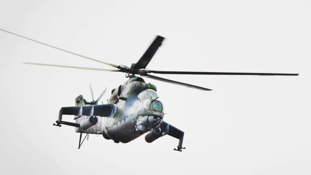 Vrtulník Mi-24 Hind
