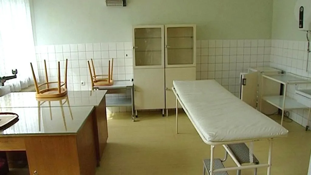 Dětská ordinace zatím zeje prázdnotou