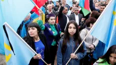 Připomínka deportací krymských Tatarů v Kyjevě (rok 2016)