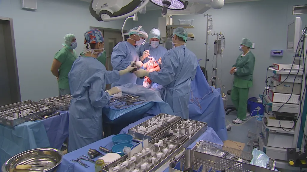 Lékaři ve Znojmě poprvé operovali koleno novou metodou