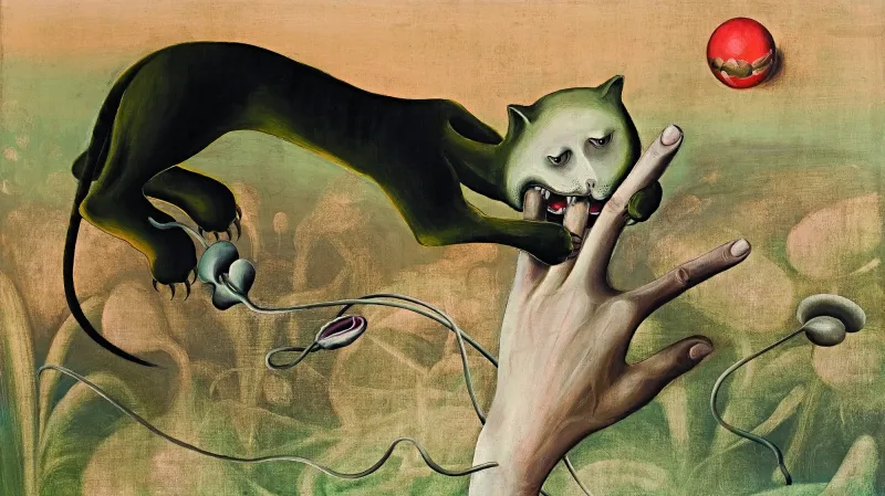 Stanislav Podhrázský / Imaginace strachu - kočka, 1949