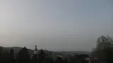 Prach ze Sahary na obloze nad Vsetínem (foto z webkamery ČHMÚ)