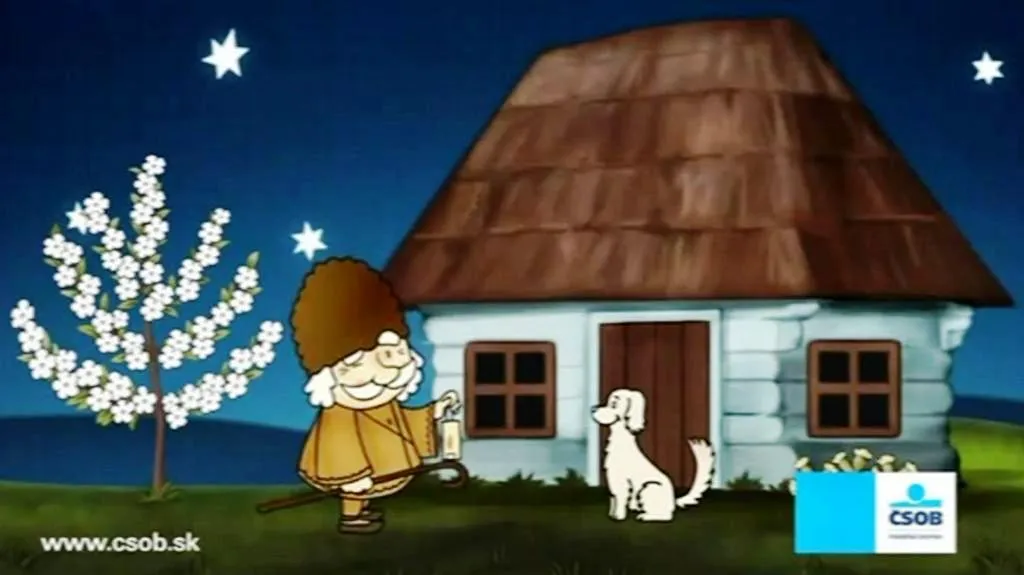 Slovenský večerníček v reklamě ČSOB