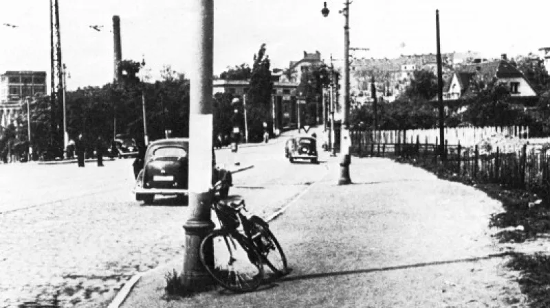 Kolo, ke kterému Gabčíkovi Klein odřízl cestu. Zdroj: Soukromý archiv Jaroslava Čvančary.