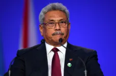 Srílanský prezident po úprku ze země poslal svou rezignaci