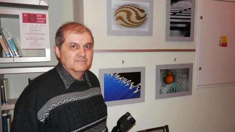 Z výstavy fotografií Pavla Straky v Lounech