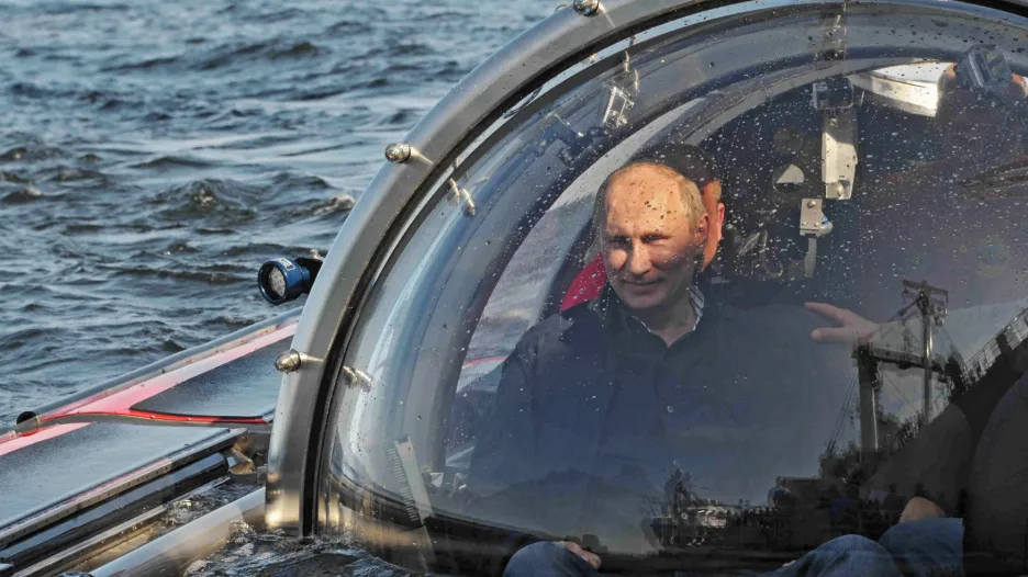 Vladimir Putin v ponorce