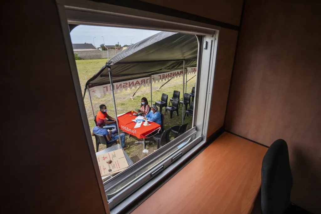 Jihoafrickou republikou projíždí očkovací vlak