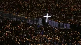 Vigilie vpředvečer svatořečení Franciska a Jacinty Martových