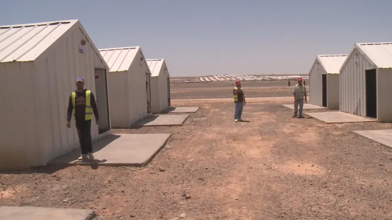 Tábor Al Azraq v Jordánsku