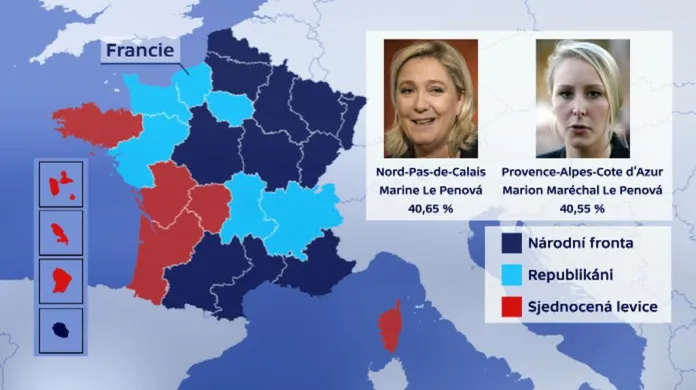 Regionální volby ve Francii - 1. kolo