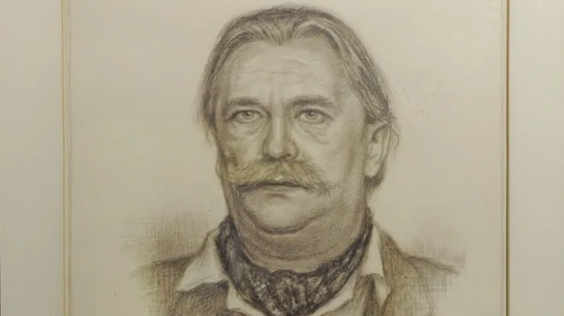 Portrét Jiřího Trnky od Viktora Strettiho