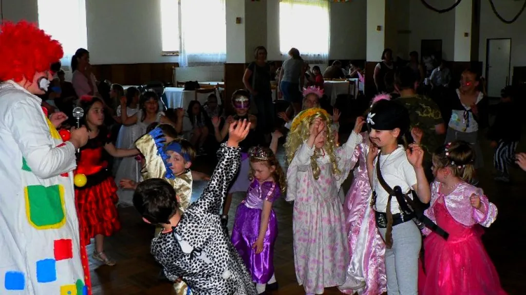 Dětský karneval v Košticích