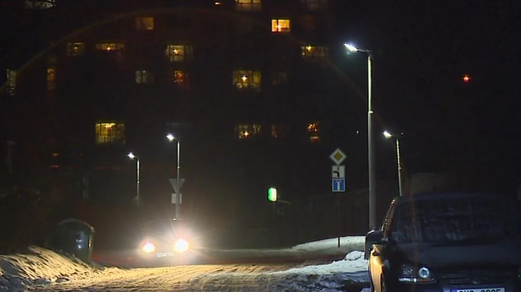 Pouliční osvětlení s LED technologií