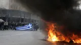 Demonstrace řeckých zemědělců
