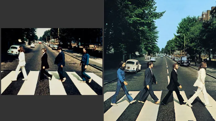 Dražený snímek Beatles - a jeho známá verze