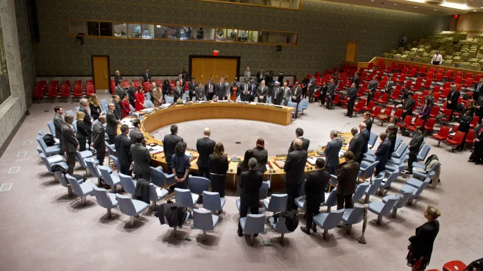 Rada bezpečnosti OSN drží minutu ticha za zesnulého Nelsona Mandelu