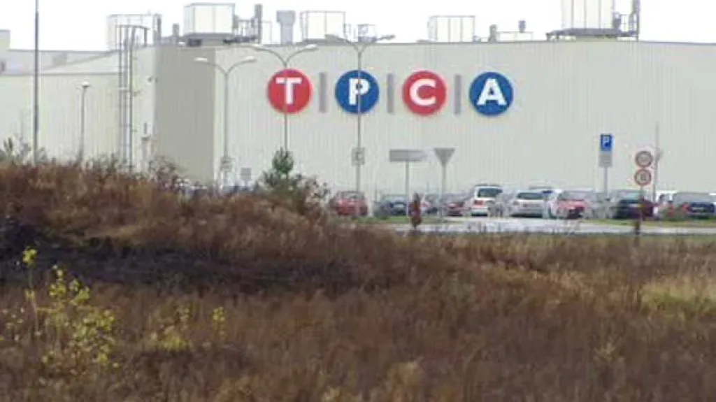 Výrobce automobilů firma TPCA v Kolíně