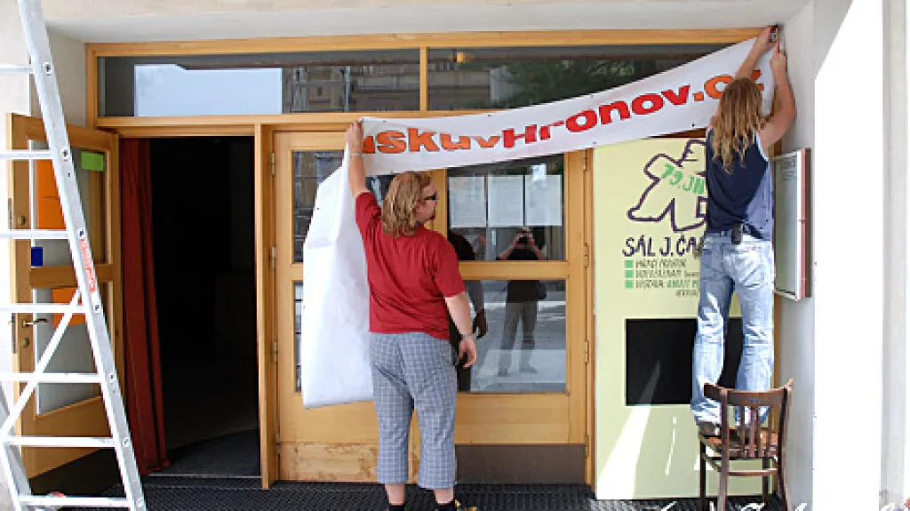 Přípravy na Jiráskův Hronov 2009