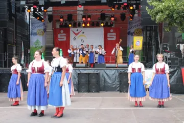 Špindleráček na evropském festivalu lidového umění v Německu