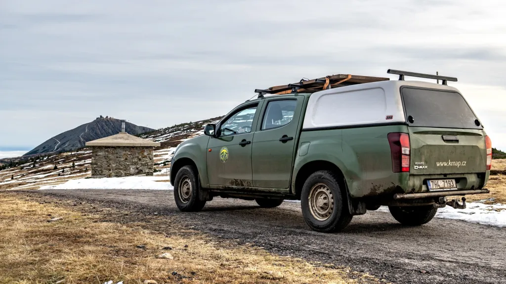 Pracovníci Správy Krkonošského národního parku