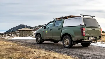 Pracovníci Správy Krkonošského národního parku