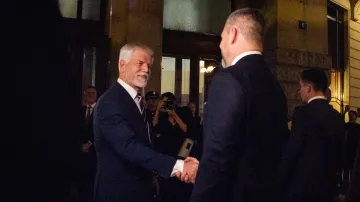 Petr Pavel s Peterem Pellegrinim