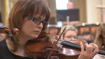 Zkouška Filharmonie Brno před cestou do Mnichova