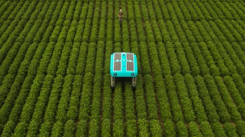 Testovací prototyp robo-farmáře